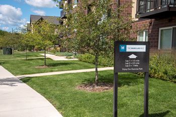 Decorated property signage